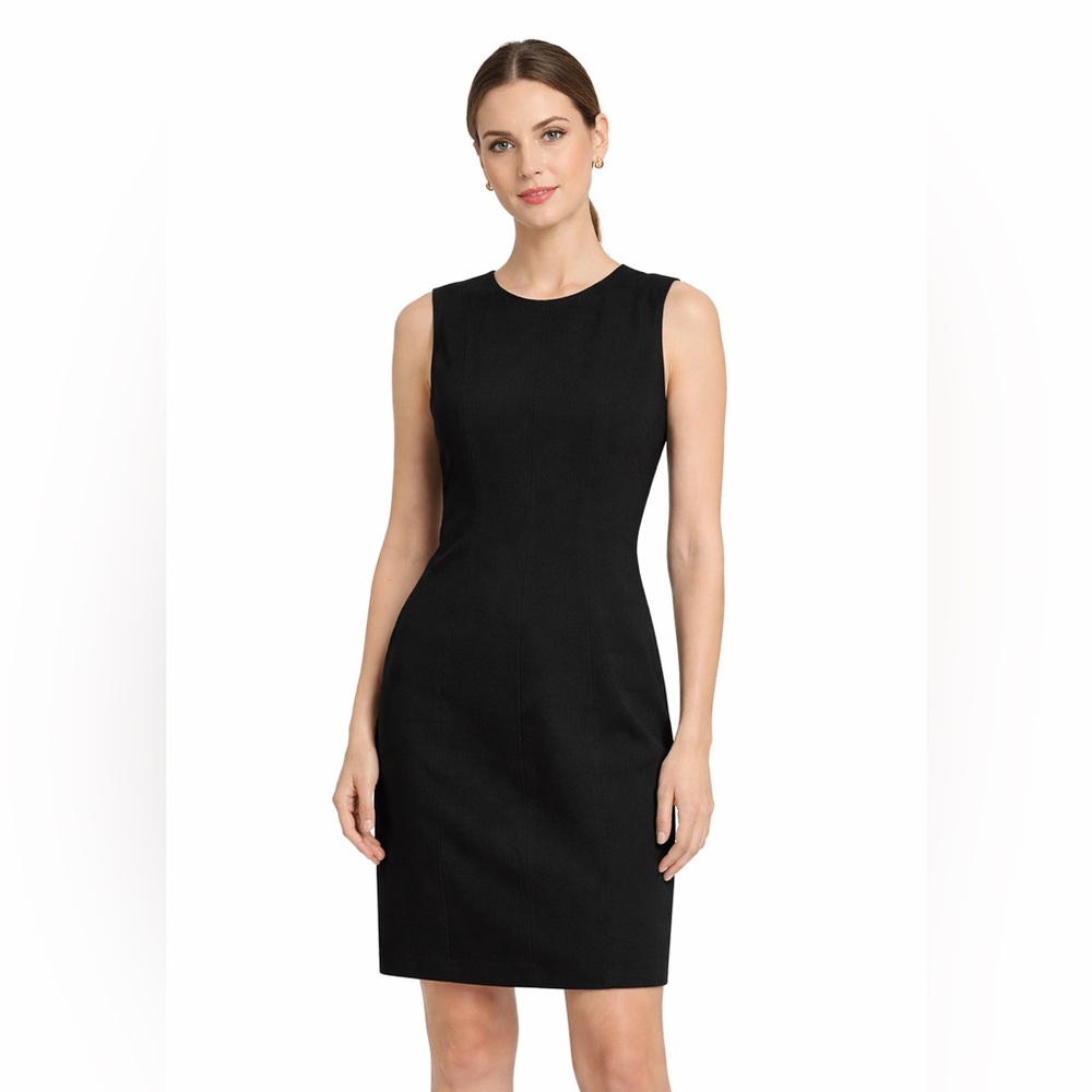 Banana Republic Factory Black Sleeveless Sheath Maxi Dress Size 8 NWT
